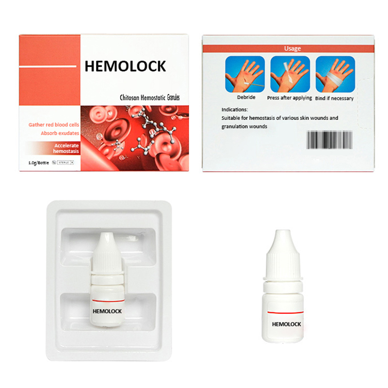 Hemolock Hemostatic Granules 1g (Chitosan)