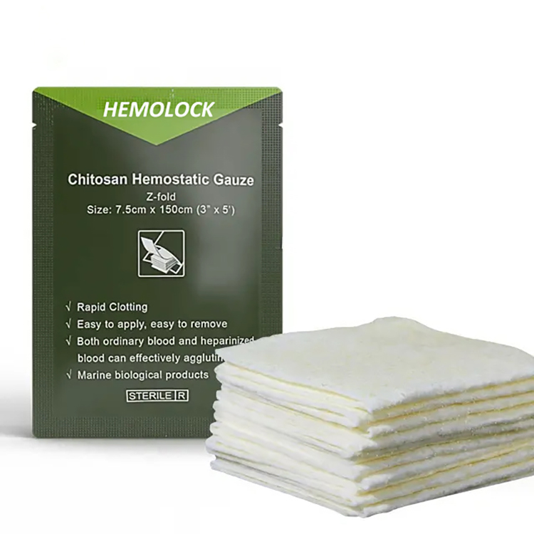 Chitosan Hemostatic Gauze (Z-fold)
