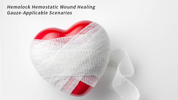 Hemolock Hemostatic Wound Healing Gauze-Applicable Scenarios